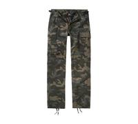 Brandit Women BDU Ripstop Pants, Color: darkcamo, Size: 28