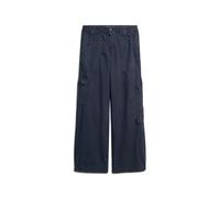 Women's cargo Trousers Superdry Bleu 30