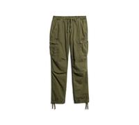 Superdry Low Rise Para Cargo Pants Green 32 / 30 Woman
