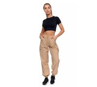 Womens Cargo Trousers Waist Combat Lightweight Bottoms Pockets Capri Moraj 54...