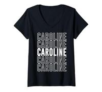 Womens Caroline V-Neck T-Shirt