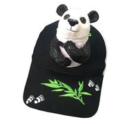 Women's Cartoon Panda Animal Theme Baseball for Travel and Funny Children's Headgear for Various Outfit Baseball, Child., One Size