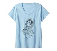 Womens Caruso, Enrico Caruso, Italian Tenor Singer, Opera, Music, Italian Tenor, Opera V-Neck T-Shirt