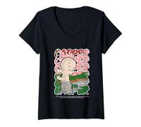Womens Casper Movie Merch Classic Comic Art V-Neck T-Shirt