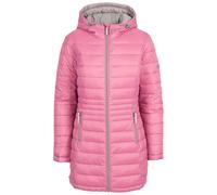 Trespass Womens Padded Jacket Mavis - Women's Longer Length Puffer Jacket with Hood, Reversible Padded Jacket for Ladies, Outdoor Walking Coat with Pockets