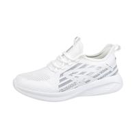 Womens Casual Shoes and Summer Non Walking Fashion Light Shoes Sports Casual Shoes Women's Go Walk 5-Compatible with Honor Sneaker (White, 5.5)