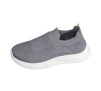 Women's Casual Shoes Everyday Wear Breathable Mesh Design Comfortable Flat Sole Ideal Spring and Summer Stylish and Versatile Relaxed Outfits 56 Grey