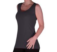Womens Casual Sleeveless Scoop Neck Hip Length Skinny Fit Stretch Vest Tank Top
