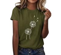 Womens Casual Summer Tops, Women’s Blouses Casual Cap Sleeves Front Pleated Round Neck Keyhole Back Chiffon Dressy Top Women's Vests Tee