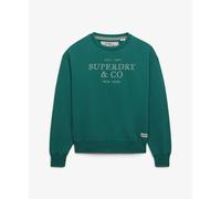 Women's casual sweatshirt Superdry Luxe Casual Vert XS