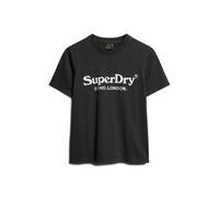Women's casual T-shirt Superdry Metallic Venue Noir XS