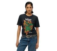Women's casual T-shirt Superdry Neo Trad Tattoo Noir L