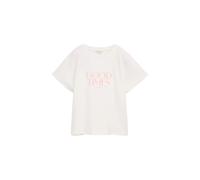 Women's casual T-shirt Tom Tailor Scuba Blanc XS