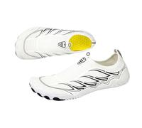 Women's Casual Wide Toe Non Slip Sports Hiking Barefoot Outdoor Stream Tracing Couple Shoes Lightweight Comfortable Walking (White, 37)