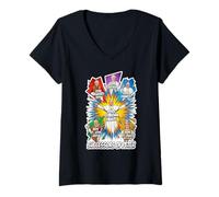 Women's Catholic Pope Holy Saint Religious Vatican V-Neck T-Shirt