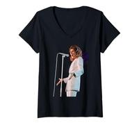 Womens Celine Dion Falling Into You World Tour Live 1996 V-Neck T-Shirt
