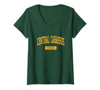 Women's Central Cabarrus High School HS Concord NC Varsity Sports V-Neck T-Shirt