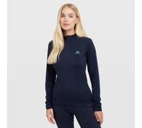 Mountain Equipment Womens Cerrig Long Sleeves Zip Base Layer Top Navy