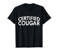 Womens Certified Cougar - Funny Mature Women Cougar T-Shirt
