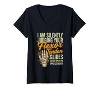 Women's Certified Hand Therapist, Upper Extremity Orthopedics V-Neck T-Shirt