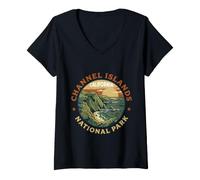 Women's Channel Islands National Park Adventure V-Neck T-Shirt