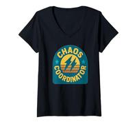 Women's Chaos Coordinator V-Neck T-Shirt