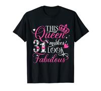 Womens Chapter 31 EST 1991 31 Years Old 31st Birthday Queen T-Shirt