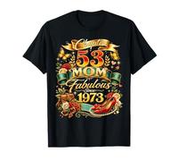 Womens Chapter 53 Mom Fabulous Since 1973 53rd Birthday T-Shirt