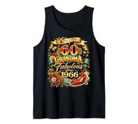 Womens Chapter 60 Fabulous Since 1966 60th Birthday Grandma Tank Top