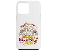 Womens Chapter 62 Fabulous Since 1964 62nd Birthday Wife Case for iPhone 13 Pro Max