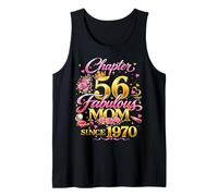 Womens Chapter 66 Fabulous Since 1960 66th Birthday Mom Tank Top
