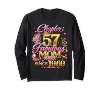 Womens Chapter 67 Fabulous Since 1959 67th Birthday Mom Long Sleeve T-Shirt