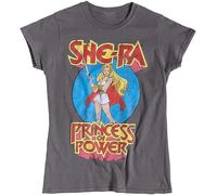 Womens Charcoal She Ra Princess of Power T Shirt(XX-Large)