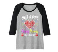 Womens Chasing Dreams And Toddlers Raglan Baseball Tee