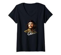 Women's Che-Guevara, Cuba, Revolution, Guerilla, Che V-Neck T-Shirt