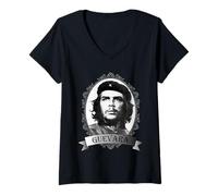 Women's Che Guevara T-Shirt V-Neck T-Shirt