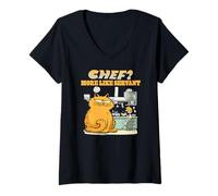 Womens Chef? More Like Servant V-Neck T-Shirt