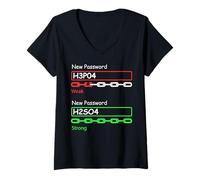 Women's Chemist - Science Teacher Student Chemistry V-Neck T-Shirt