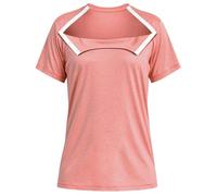 Women's Chemo Shirts for Port Access Chemotherapy Post Shoulder Surgery Shirts Snap Off The Shoulder Shirt, Pink, XL
