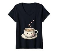 Women's Cherry Blossoms Sakura V-Neck T-Shirt