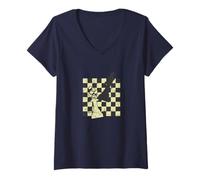 Women's Chess Tournament in Progress V-Neck T-Shirt