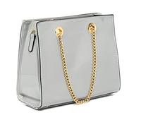 Women's Chic Chain Handle Handbag Shoulder Bag Office Work Wedding Evening Special Occasion Bags (Grey)