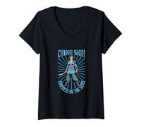 Womens Ching Shih - Empress of The Seas V-Neck T-Shirt