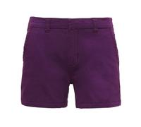 Womens Chino Shorts Ladies Plain Cotton Summer Holiday Shorts Casual Beach Pants