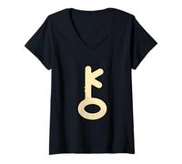 Womens Chiron - Planetoid Astrological Astrology Zodiac V-Neck T-Shirt
