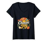 Women's Choose Joy V-Neck T-Shirt