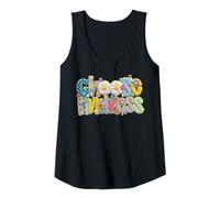 Womens Choose Kindness Retro Groovy Daisy Positive Cute Graphic Tank Top