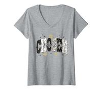 Womens Chosen Bible Verse Jesus Faith Based Christian Women Girls V-Neck T-Shirt