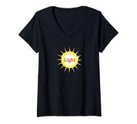 Women's Christian Faith Light V-Neck T-Shirt