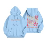 Womens Christian Faith Over Fear Hoodies Comfort Jesus Casual Hooded Clothes Jesus Saves Personalized Y2K Graphic Letter Outfits Trust In The Lord I Love Jesus 2025 Sky Blue